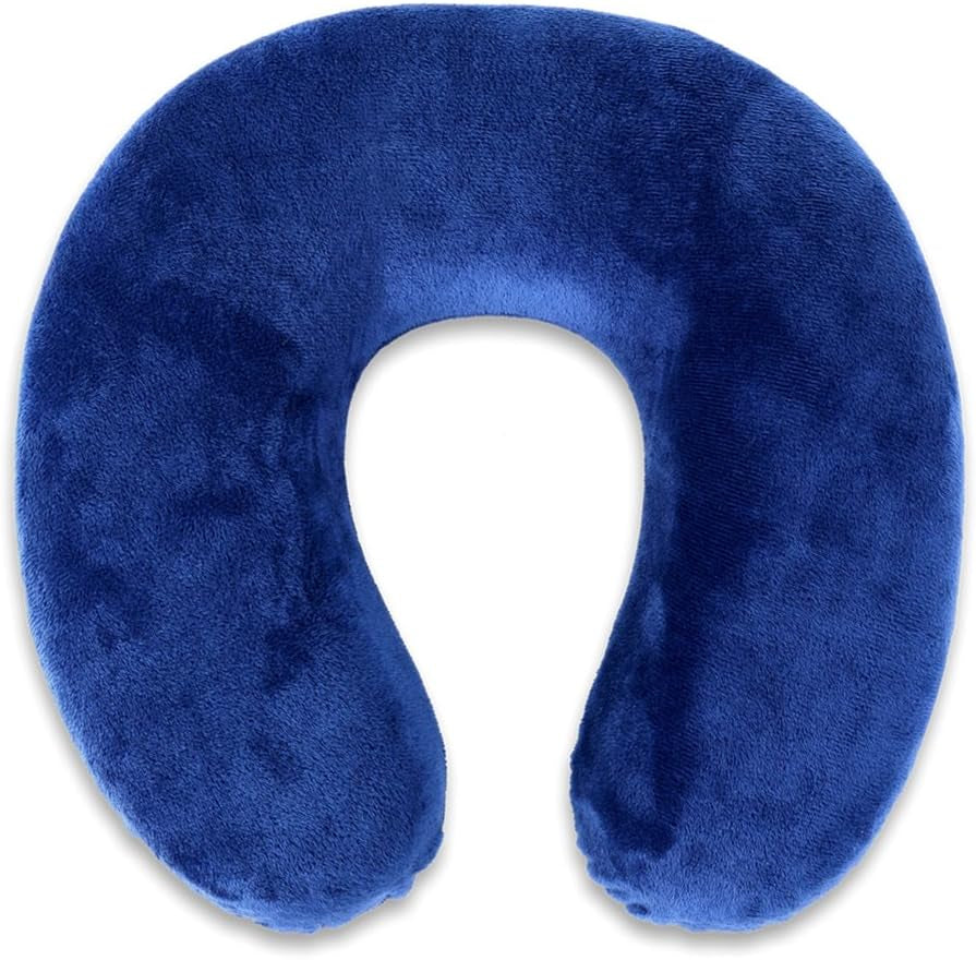 Rocco eK nekkussen, 4 kleuren beschikbaar, reiskussen, neksteunkussen, orthopedisch neksteunkussen, traagschuim