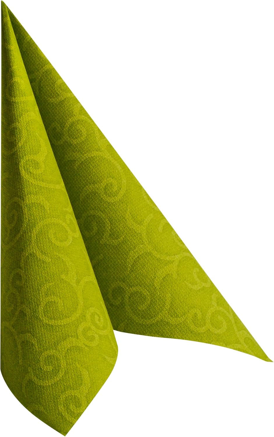 PAPSTAR 50 servetten ROYAL Collection 1/4-vouw 40 cm x 40 cm olijfgroen Casali 84883 Decoratieve servetten Tafeldecoratie voor bruiloften, doopfeesten en catering