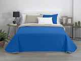 Estoralis | AVA | Omkeerbare boetiekquilt | Voor alle seizoenen | Kleur - grijs/blauw | Voor bedmaat 80/90 cm. bed. (180 X 270 Cm. Ancho X Alto) | Gewatteerde quilt Quilts en quilts Naty Shop Standaard titel