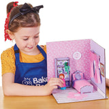 Baker Ross FN255 mini houten poppenhuispakket - 1-delig poppenhuispakket voor kinderen DIY-knutselpakket