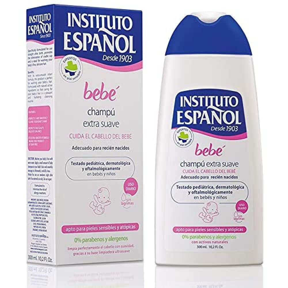 Champu Extra Suave Babylijn - 300 Ml. Kinderen - Bad- en huidverzorging Naty Shop 6 stuks (1 pakje) Aloë Vera