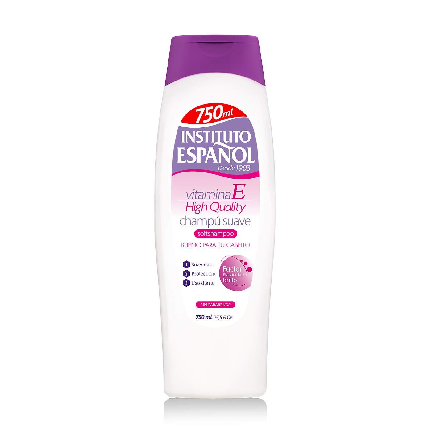 Champu Extra Suave Babylijn - 300 Ml. Kinderen - Bad- en huidverzorging Naty Shop 1 stuk (1 pakje) gebloemd