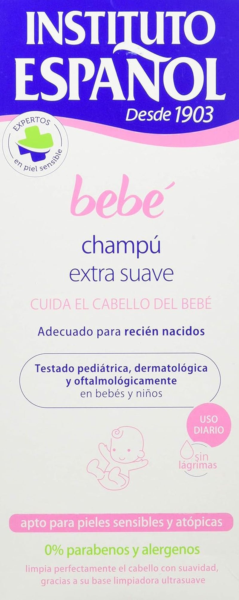 Champu Extra Suave Babylijn - 300 Ml. Kinderen - Bad- en huidverzorging Naty Shop