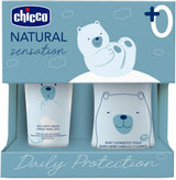 CHICCO NATURAL SENSATION - SET 2: 1 SHAMPOO EN BAD - NIET-DROOGEND 200 ML, 1 4IN1 VERANDERCRÈME 100 ML Kinderen - Bad en Huidverzorging Naty Shop Standaard titel