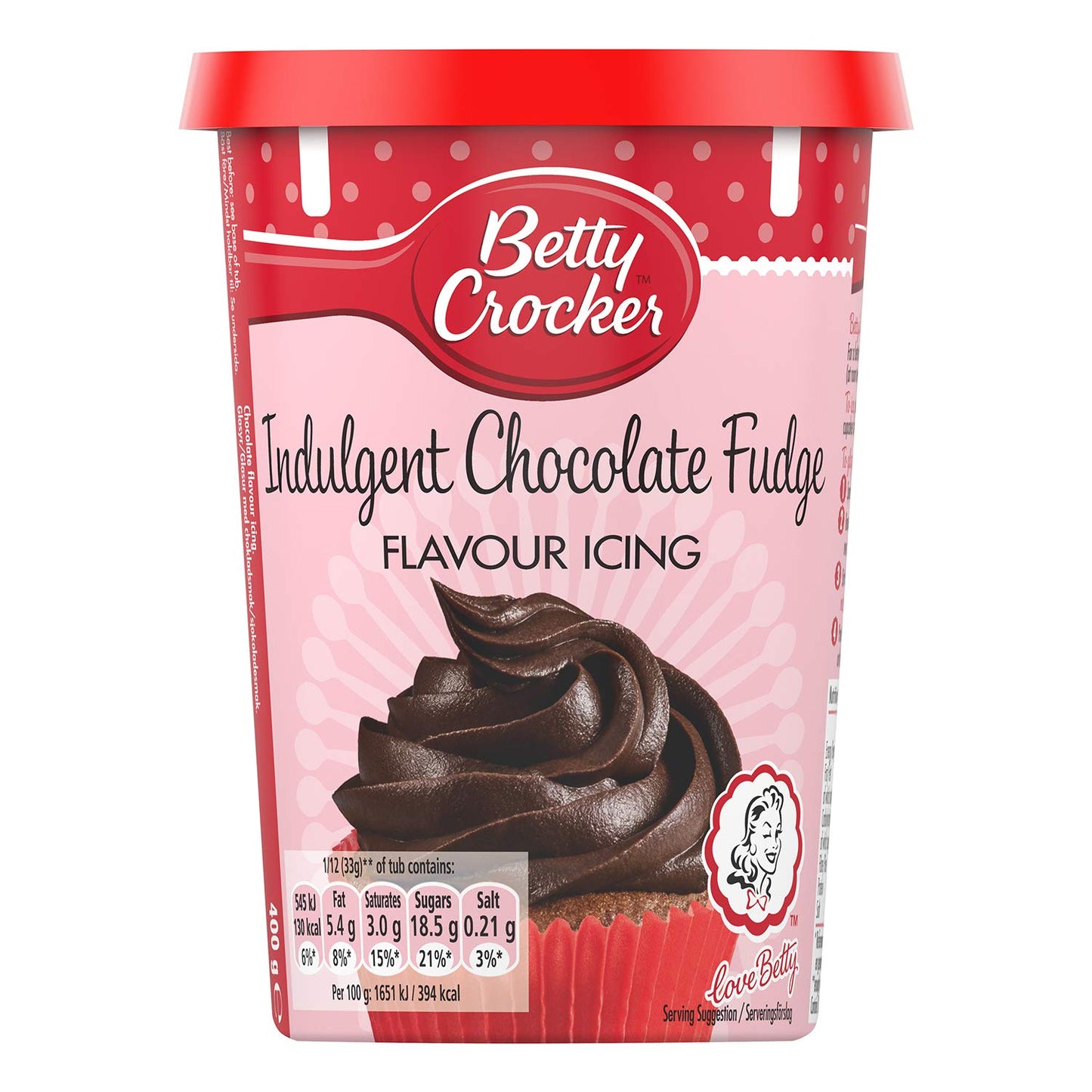 Chocolate Fudge Icing 400g - Cakeglazuur met chocolade en karamel Naty Shop suikerpasta