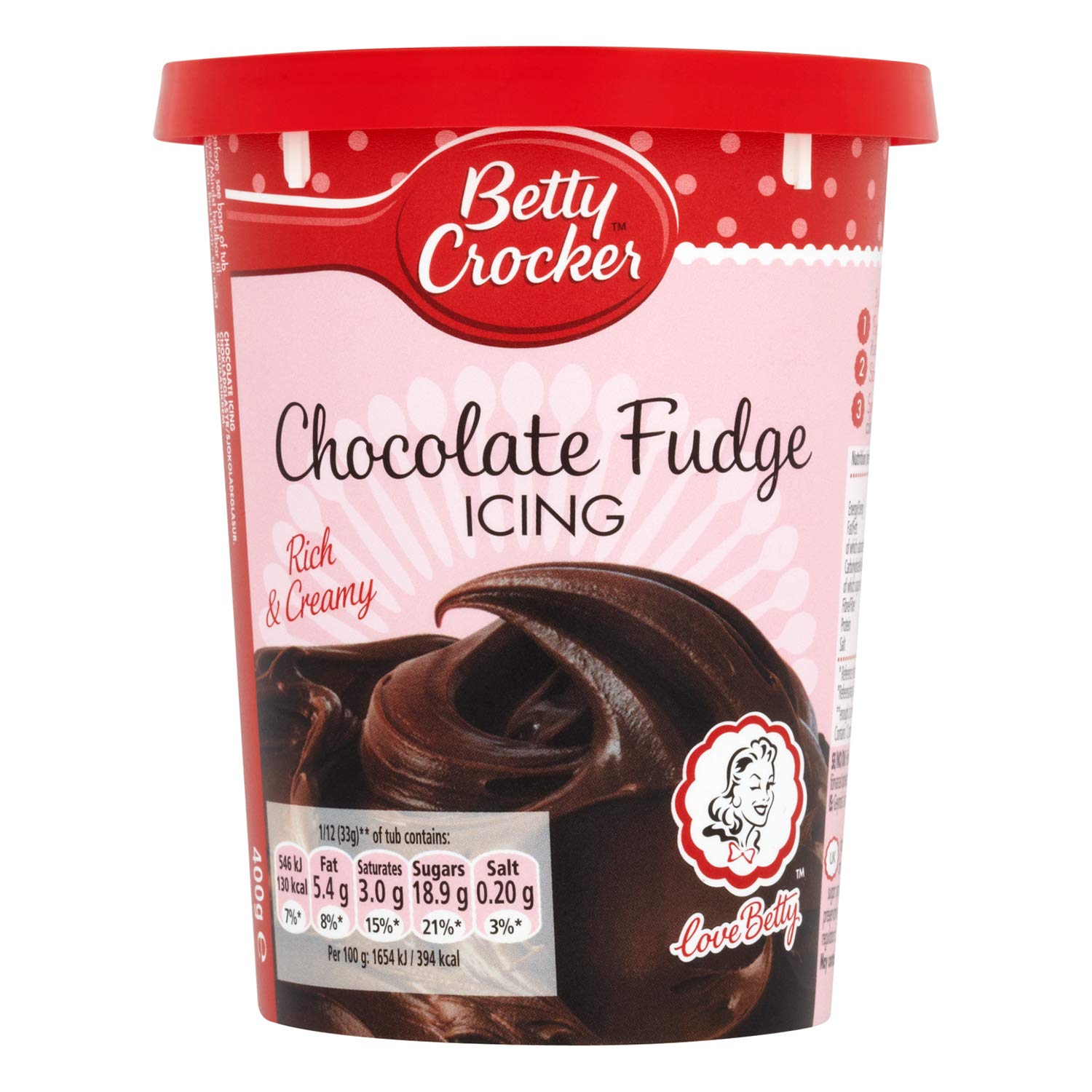 Chocolate Fudge Icing 400g - Cakeglazuur met chocolade en karamel Naty Shop suikerpasta