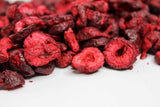 Gevriesdroogde kersen 100g - Gevriesdroogde bittere kersen - Gevriesdroogde gedroogde vruchten - Gesneden gedroogde bittere kersen - Ideaal voor bakken, decoratie, muesli en desserts Gedroogde producten Naty Shop
