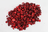Gevriesdroogde kersen 100g - Gevriesdroogde bittere kersen - Gevriesdroogde gedroogde vruchten - Gesneden gedroogde bittere kersen - Ideaal voor bakken, decoratie, muesli en desserts Gedroogde producten Naty Shop