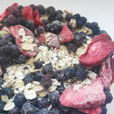 Gevriesdroogde kersen | Gedroogde zure kersen | Gevriesdroogd fruit | Gevriesdroogd gedroogd fruit | Gevriesdroogd fruit Gedroogde kersen | Bont Smoothie Gevriesdroogd fruit (90g) Gedroogde producten Naty Shop