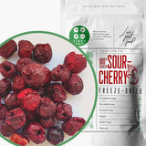 Gevriesdroogde kersen | Gedroogde zure kersen | Gevriesdroogd fruit | Gevriesdroogd gedroogd fruit | Gevriesdroogd fruit Gedroogde kersen | Bont Smoothie Gevriesdroogd fruit (90g) Gedroogde producten Naty Shop 90 G (1 pakje)