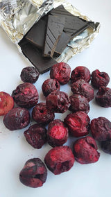 Gevriesdroogde kersen | Gedroogde zure kersen | Gevriesdroogd fruit | Gevriesdroogd gedroogd fruit | Gevriesdroogd fruit Gedroogde kersen | Bont Smoothie Gevriesdroogd fruit (90g) Gedroogde producten Naty Shop