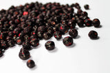 Gevriesdroogde zwarte bessen 250g - Gevriesdroogd fruit - Gevriesdroogd gedroogd fruit - Gedroogde zwarte bessen voor bakken, muesli, taarten decoreren, desserts Gedroogde producten Naty Shop