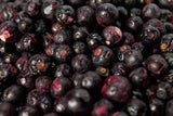 Gevriesdroogde zwarte bessen 250g - Gevriesdroogd fruit - Gevriesdroogd gedroogd fruit - Gedroogde zwarte bessen voor bakken, muesli, taarten decoreren, desserts Gedroogde producten Naty Shop