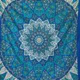 Momomus vloerkleed groot picknickdeken strand dun afstotend Home - Accessoires en Decoratie Naty Shop Blauw 230L X 210B Cm