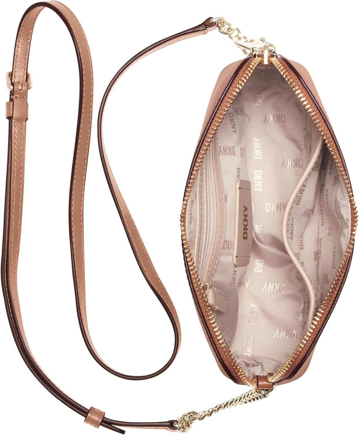 DKNY Bryant Crossbody, Cashew, One Size EU damestassen Naty Shop