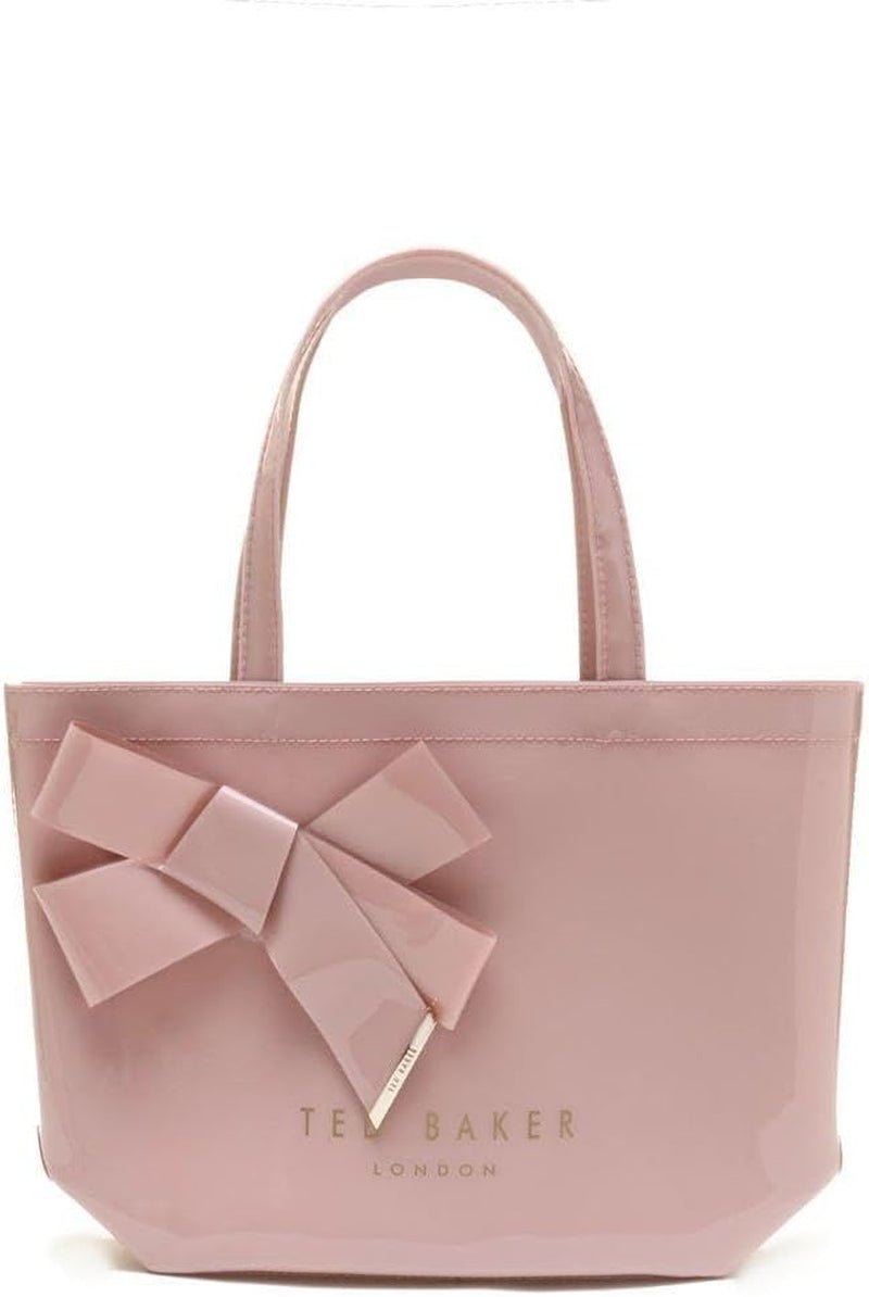 Ted Baker Nikicon vinyl bow-shopper damestassen dames Naty Shop roze