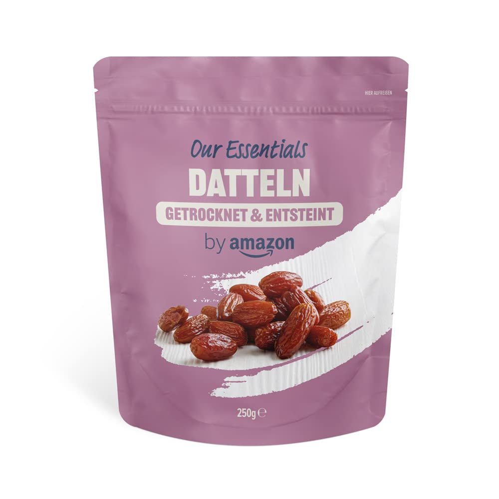 Gedroogde en pitloze dadels, 250g Naty Shop gedroogde producten 250 G (1 verpakking)