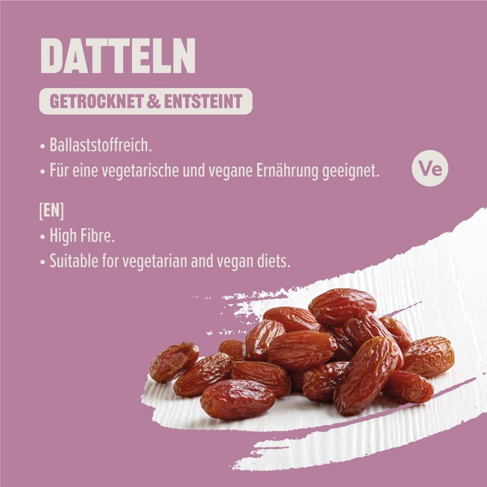 Gedroogde en pitloze dadels, 250g Naty Shop gedehydrateerde producten