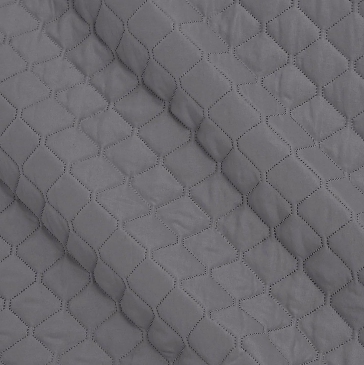 Amazon Basics oversized dekbed met reliëf, 170 X 210 cm, donkergrijs ruitpatroon Bedden en dekens Besuche bij Amazon Basics-Store