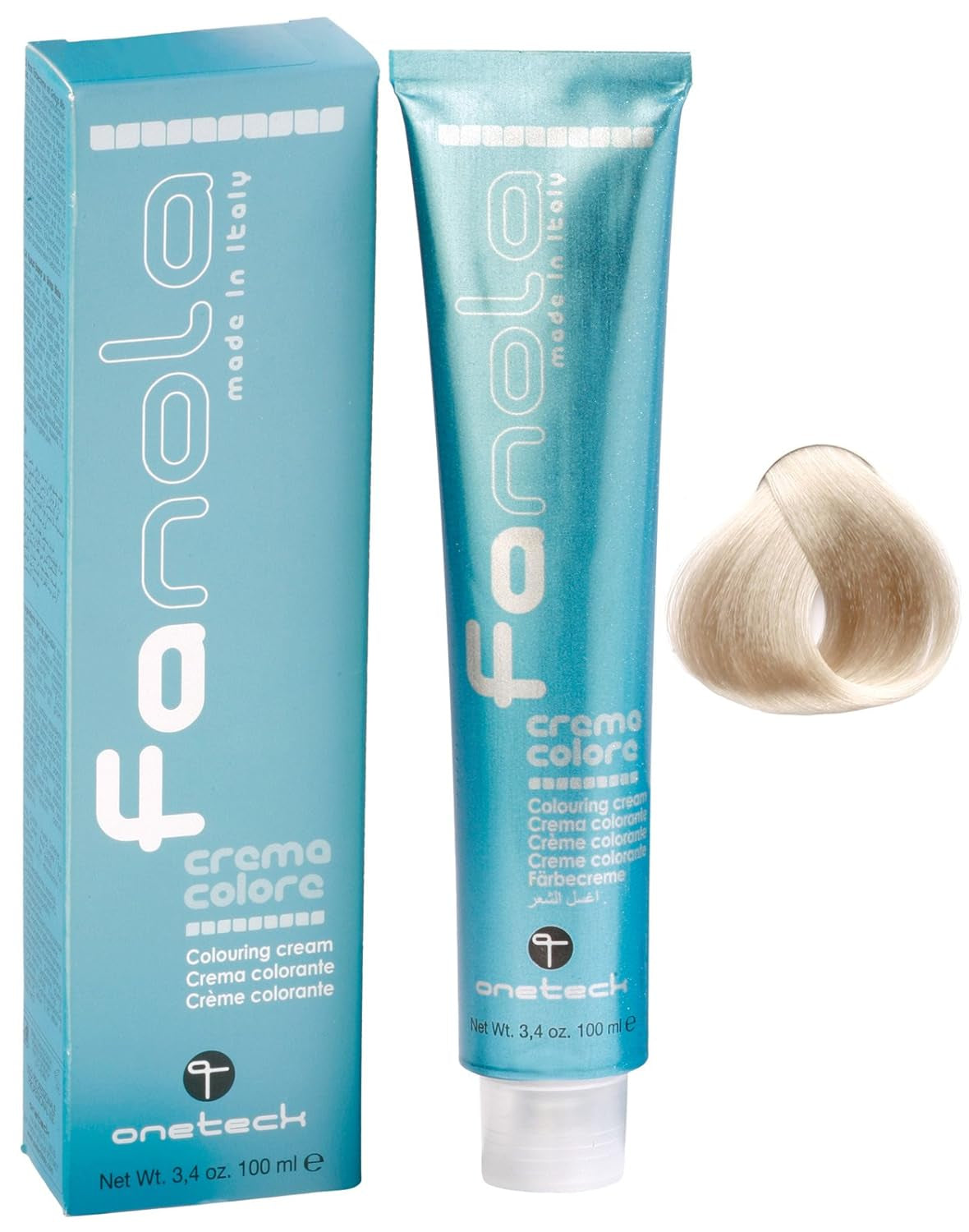Fanola crema colore Kleurcrème 7.0 Blond, 100 ml