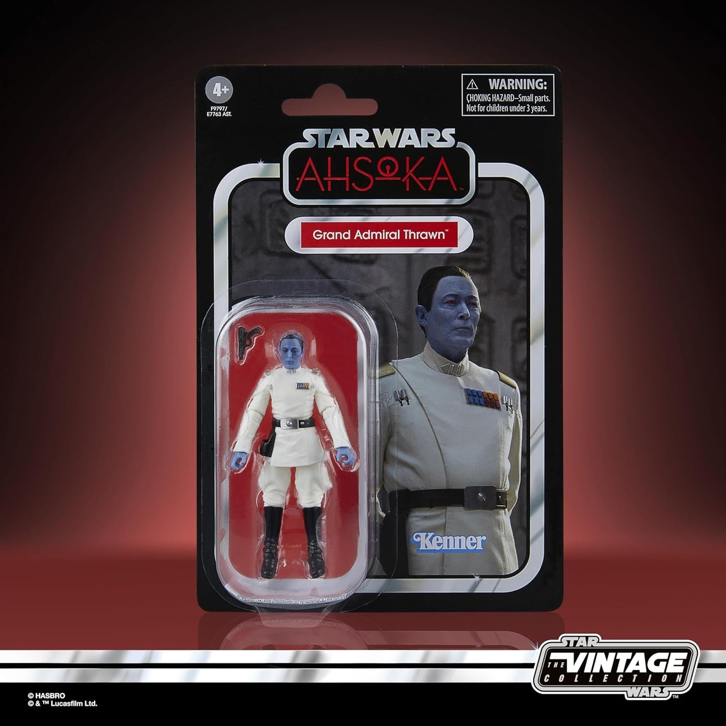 Star Wars Grand Admiral Thrawn Vintage Collection Star Wars: Ahsoka Collectible Action Figure (9,5 cm schaal) Actiefiguren Naty Shop