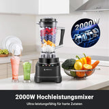 Blender AMZCHEF, 8 slimme menu's en 10 snelheden, LCD-touchscreen Kitchen Naty Shop