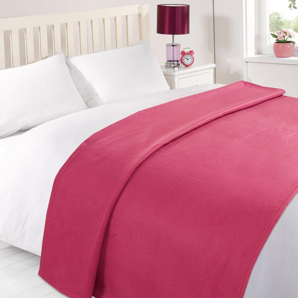 DREAMSCENE sprei, sprei, fuchsia Bedden en dekens Besuche den DREAMSCENE-Store Helderroze 120 X 150 Cm