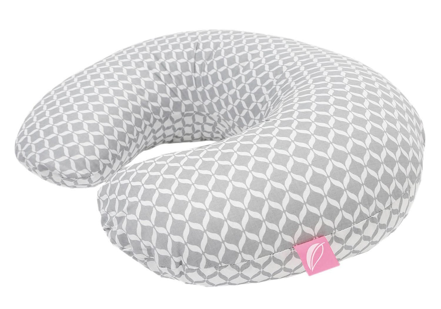 Ergonomisch voedingskussen, Oeko-Tex Standard 100, beige Voedings- en borstvoedingsaccessoires Bebe Naty Shop Grijs