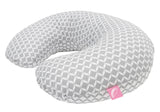 Ergonomisch voedingskussen, Oeko-Tex Standard 100, beige Voedings- en borstvoedingsaccessoires Bebe Naty Shop Grijs