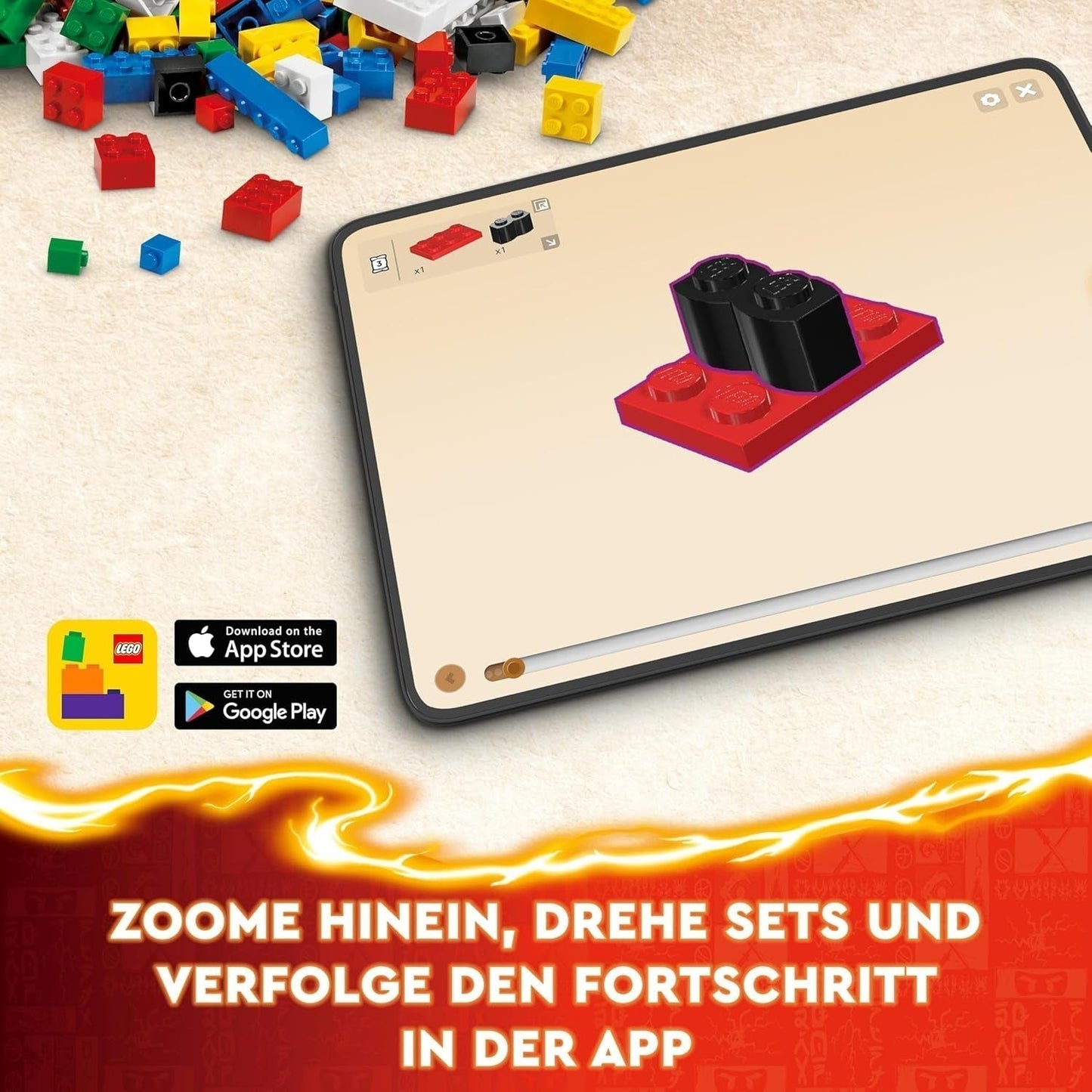 LEGO NINJAGO Kai's brandweermecha-actiefiguur voor kinderen met aanpasbare rode mecha-figuur Ninja-set 4 figuren inclusief Kai en Zane Cadeau voor 7-jarige jongens en meisjes 71808 Bouwsets Beuche in LEGO-Store