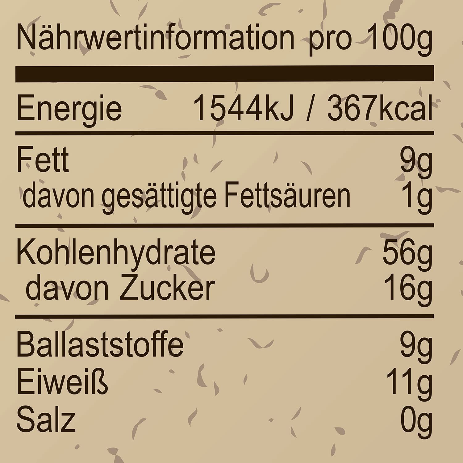 Seitenbacher Bio Müsli Voll-Biologische Mischung I Ohne Zugesetzten Zucker I Ohne Zugesetztes Fett I (1 X 750 G) Granen Naty Shop