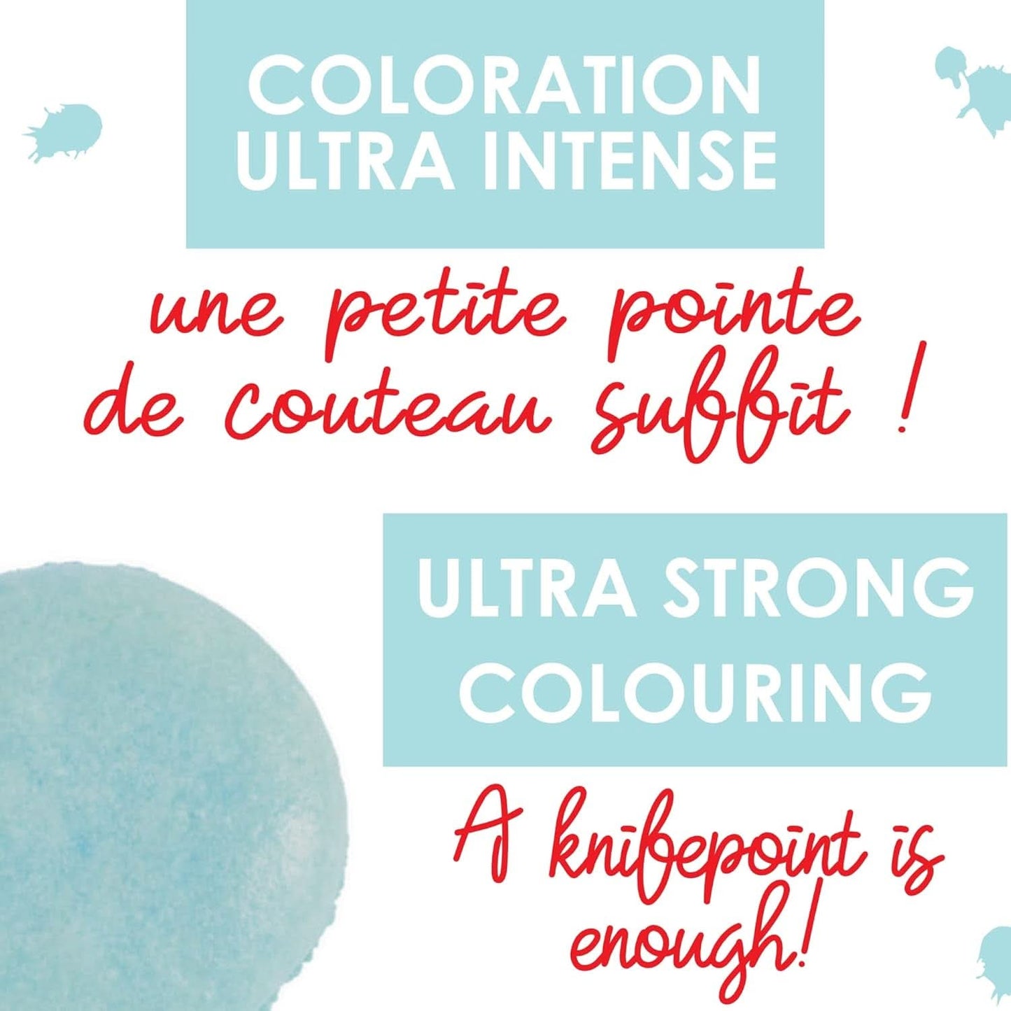 Scrapcooking, poederkleurstof, pastelblauw, 5 gram Naty Shop
