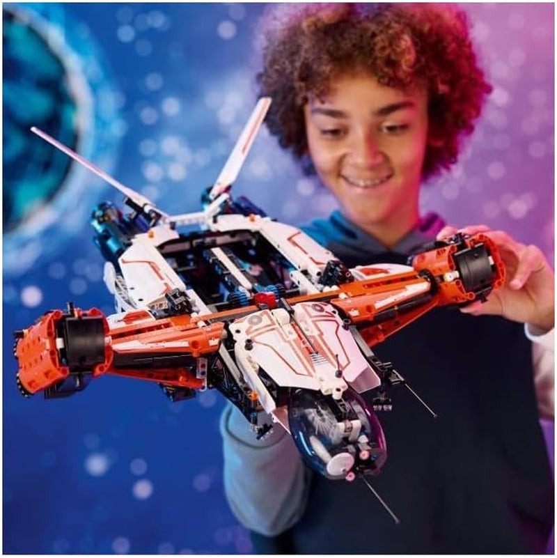 LEGO Technic Vtol Space Transporter LT81, ruimtebouwset, ruimtespeelgoed, ruimteschip, mini-rover speelset, cadeau voor jongens en meisjes vanaf 10 jaar oud 42181 Bouwsets Besuche in LEGO-Store