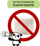 De Cheeky Panda Bamboe Cocktail Servetten | witte servetten 100 stuks papieren servetten