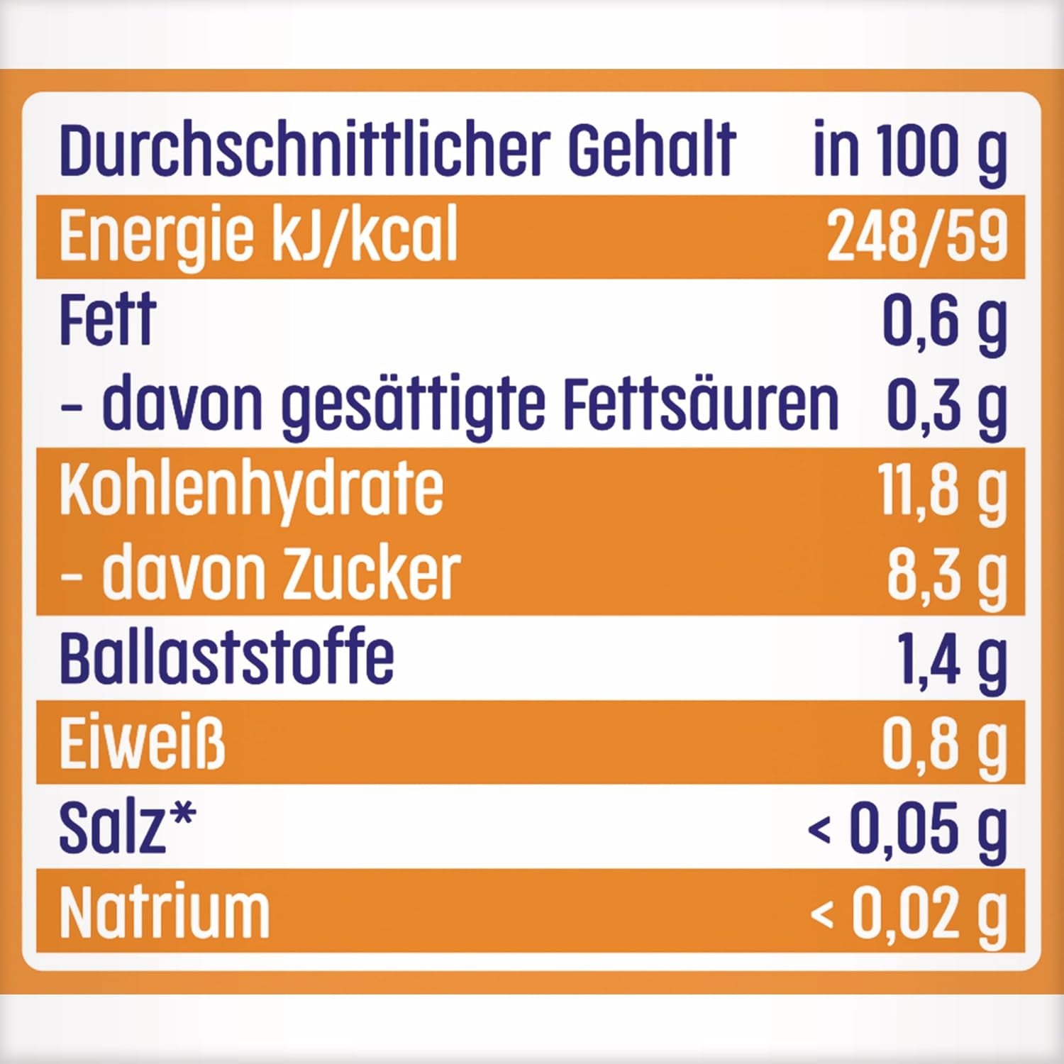Mango in appel- en perziksaus met een zakje koekjes (6 x 120 g), zonder toegevoegde suiker, gemaakt van mild fruit en waardevolle granen, ideaal voor verpakte snacks en voor onderweg.
