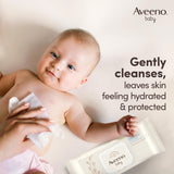 Vochtige doekjes voor dagelijkse verzorging, reinigt zacht en effectief de gevoelige huid, Baby Essentials, Wit, 12 stuks (totaal 864 doekjes)