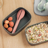 BergHoff dubbele bentobox - Leo (lunchboxset 19x12,5x9 cm, twee dozen, magnetronbestendig, luchtdicht afgesloten, vaatwasmachinebestendig, ideaal voor snacks / snacks / salade) 3950126 Voedselbewaardozen Naty Shop
