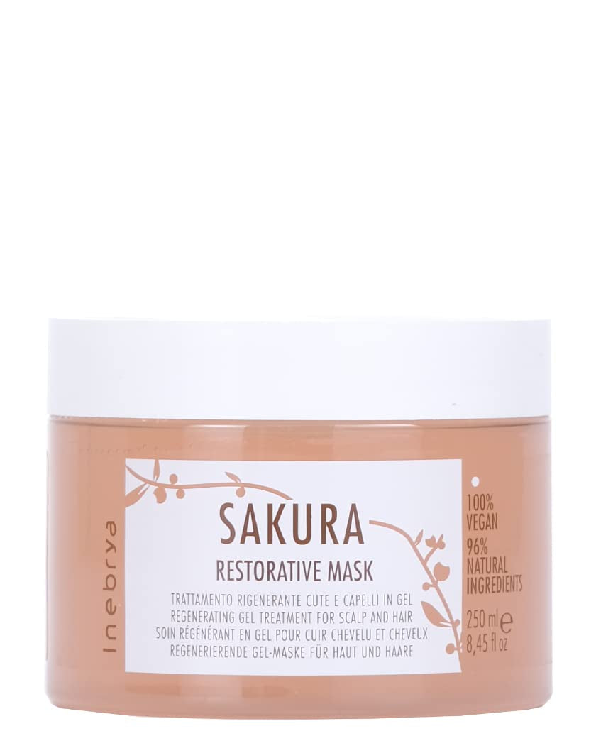 Sakura Restoration Mask - 1000ML Naty Shop Haarmasker 250 Ml (1 pakje) Ongeparfumeerd