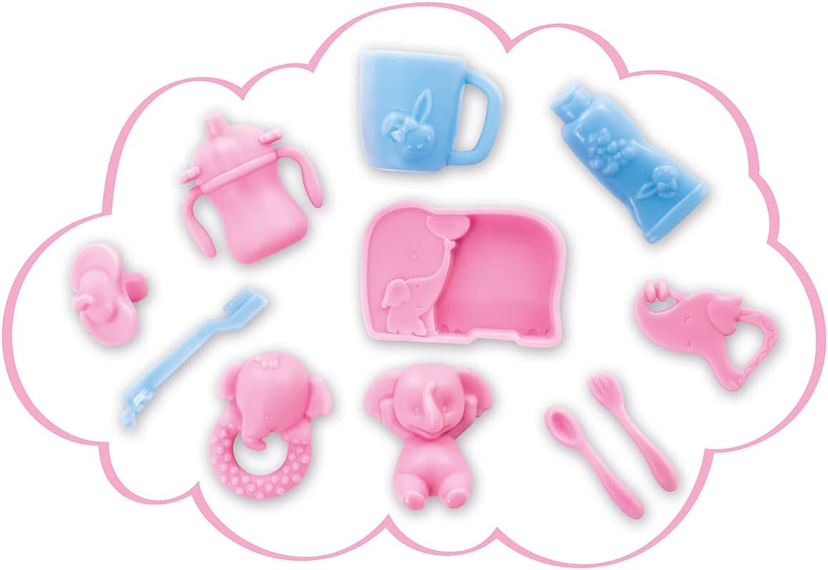 Simba Steffi Love Sweet Dreams / Schattige babypop en wieg / met glow-in-the-dark-functie / 12 stuks / 29cm / Voor kinderen vanaf 3 jaar