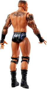 Mattel WWE Randy Orton-actiefiguur, Main Battle-serie #154, ca. 15 cm hoog Verzamelbaar personage met 10 bewegingspunten en realistisch uiterlijk, JCV42, [Multicolor] Actiefiguren Naty Shop