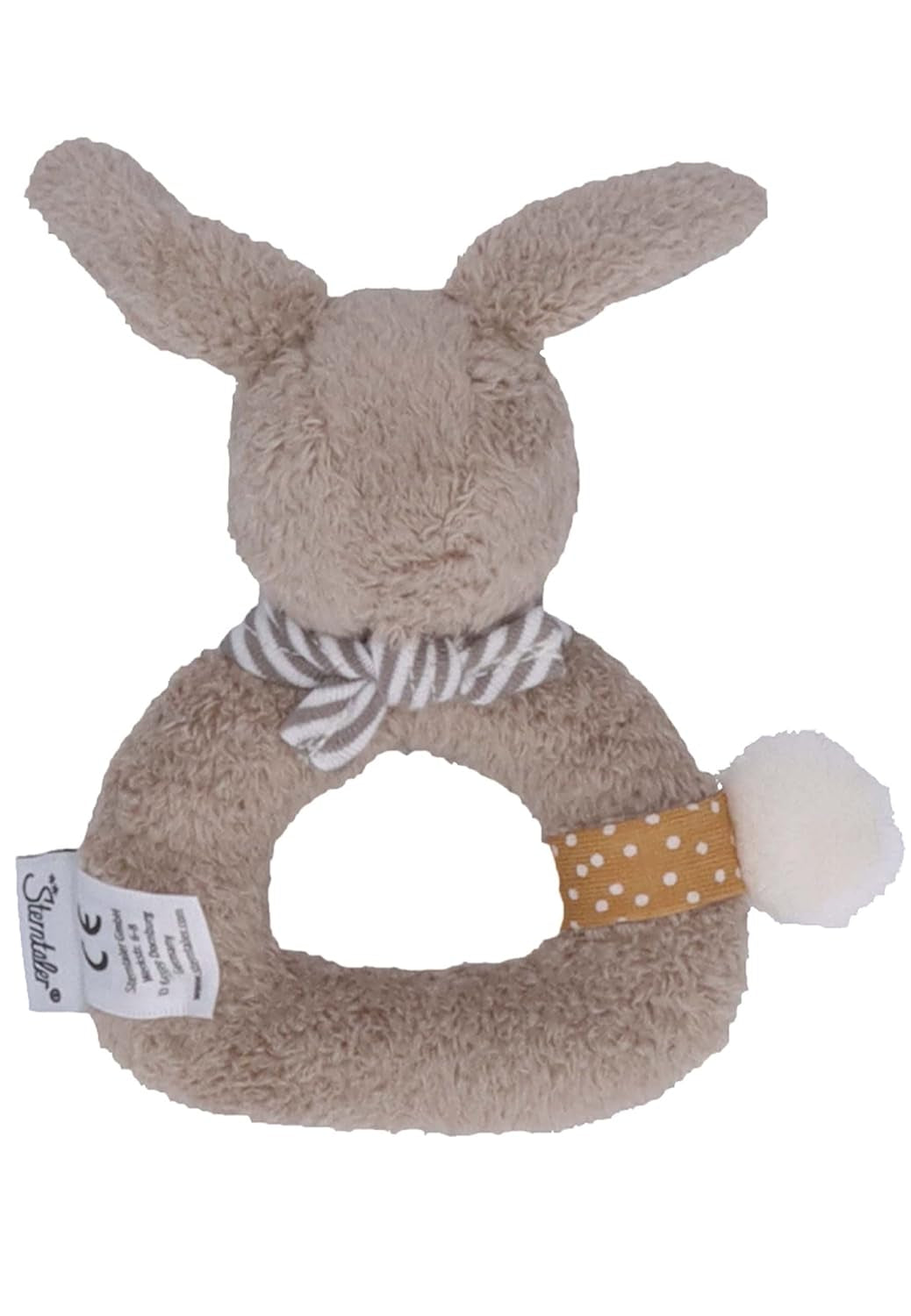 Sterntaler baby unisex vangspeelgoed kindervangspeelgoed happy konijntje - kindervangspeelgoed, kindervangspeelgoed, kinderspeelgoed - bruin Speelgoed Bebe Naty Shop