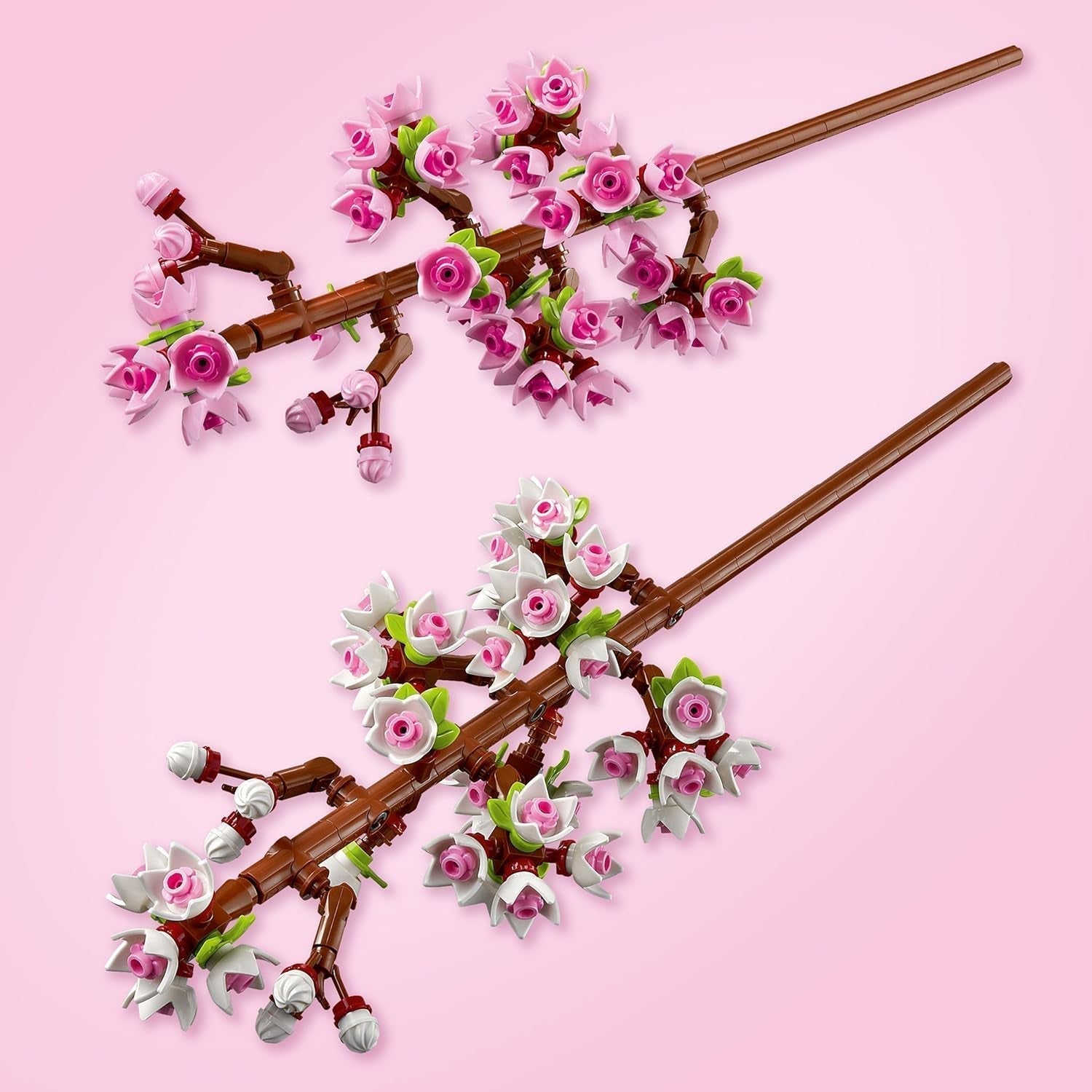 LEGO Botanicals Kersenbloesems - Kunstbloemen om te bouwen - Bureaudecoratie voor kinderen - Bloemboeket om neer te zetten - Cadeau voor dames en heren vanaf 8 jaar - Botany Collectie 40725 Bouwsets Besuche den LEGO-Store