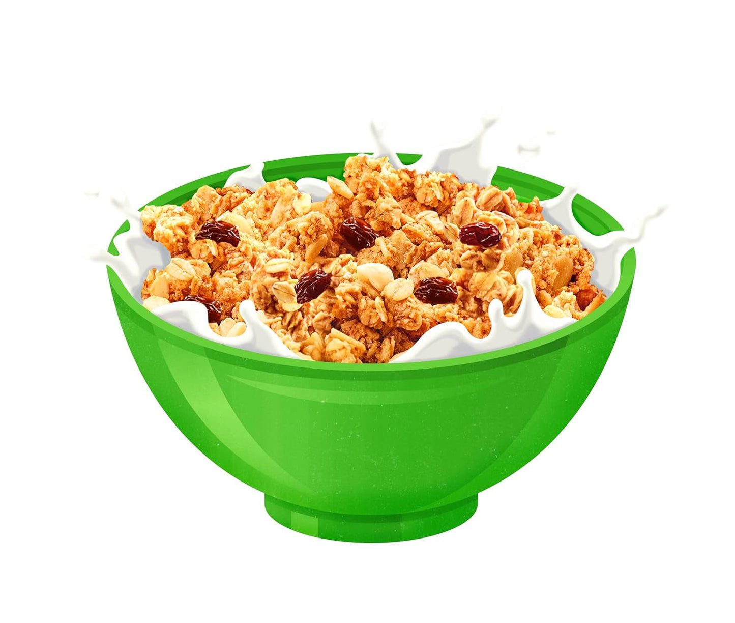 Dr. Oetker Vitalis Classic Crispy Muesli: Grootverpakking Krokante Ontbijtmuesli met Rozijnen, 1 Pak, 1,5 kg