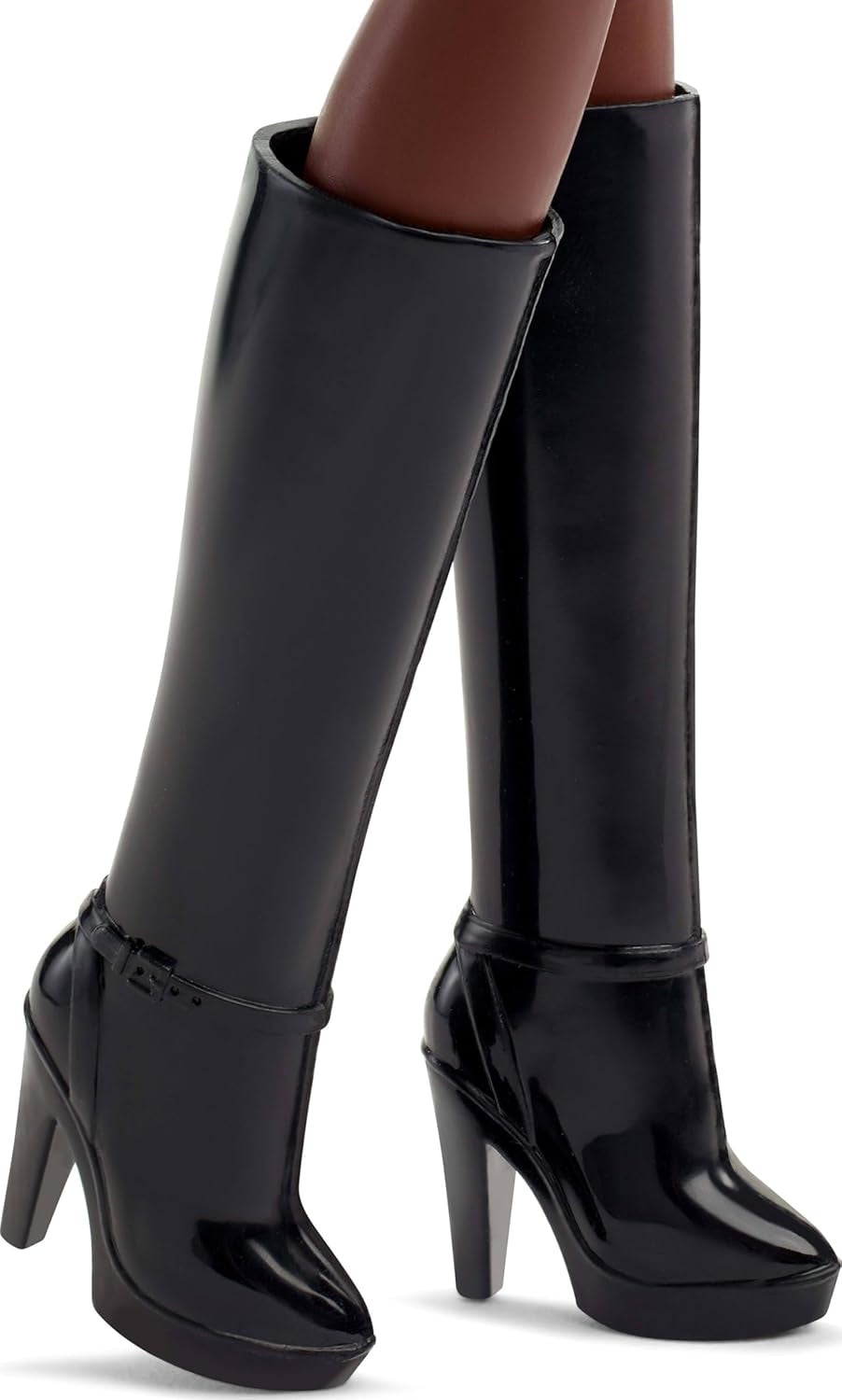 Barbie Basics Model 3 verzamelpop met rode krullen, zwarte mini-jurk en laarzen, one size fits all fashion, groot geleed lichaam en verwisselbaar hoofd, JBH75