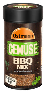 Ostmann Gewürze - Gemüse BBQ Mix | Gewürzzubereitung für Gemüse | Mediterrane Kräuternote voor Grillgemüse, Tofu und Co. | 120 g in een zeef