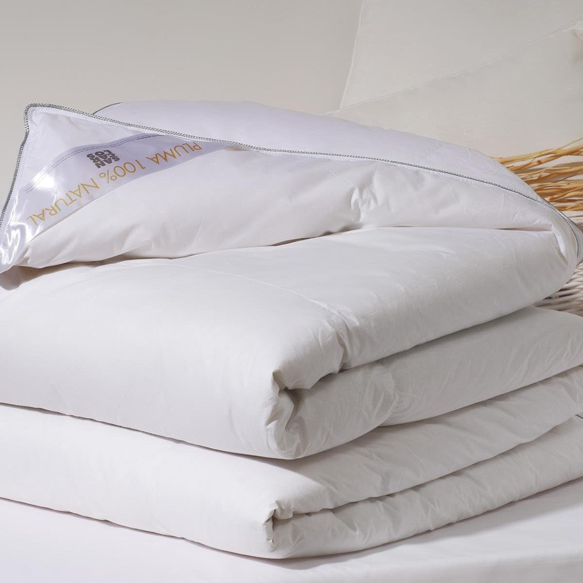 Platinum, ganzendons, 300 G/M², 240 X 220 Cm, wit (wit) Dekbedden en dekbedden Naty Shop Bianco 260X240 Cm
