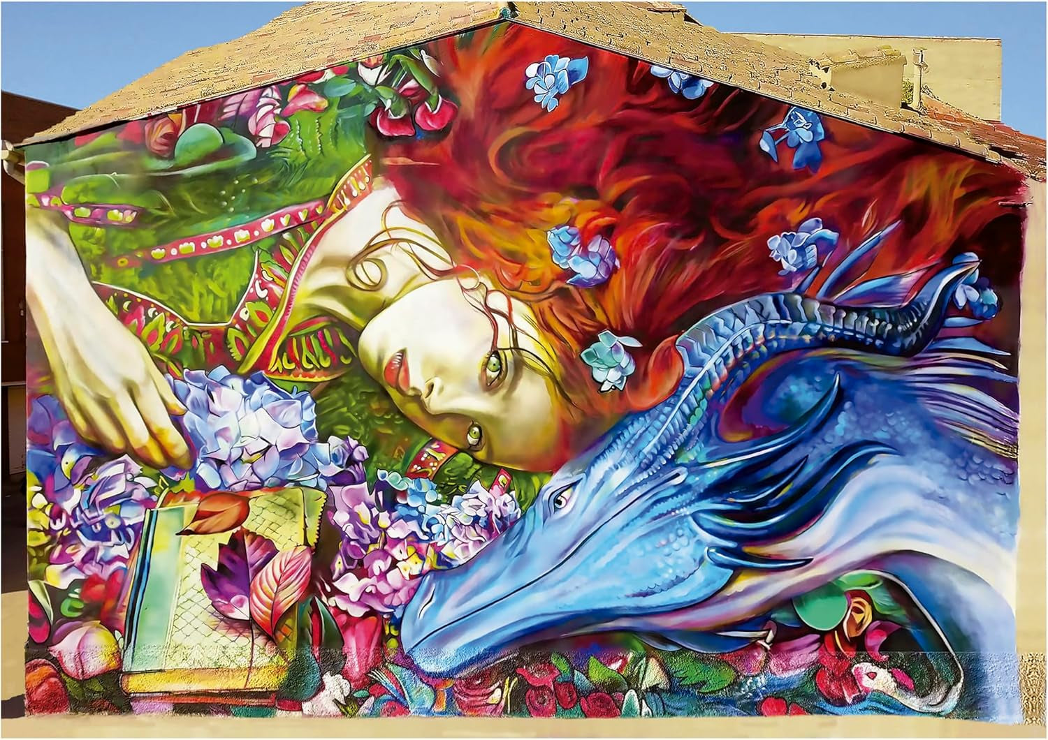 Educa - Puzzel van 1000 stukjes voor volwassenen | Sant Jordi, Lily Brick. Afmetingen: 68 X 48 cm. Inclusief Fixpuzzel puzzellijm. 14 jaar lang (19926) Puzzle Naty Shop