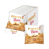 Merci Petits Koffieroom - 12 x 125g - Kleine pralines van witte chocolade op fijne chocolade met koffieroom - Individueel verpakte chocoladepralines