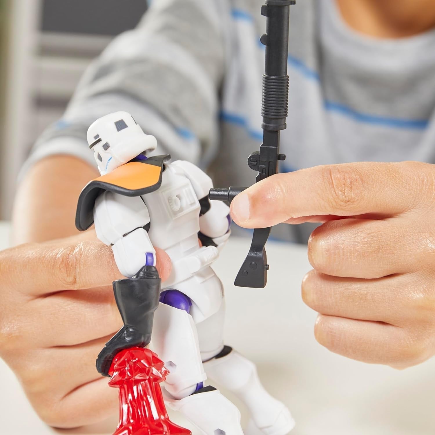 Star Wars Mixmashers Stormtrooper Aanpasbare mix-en-match-actiefiguren en accessoires Actiefiguren Naty Shop