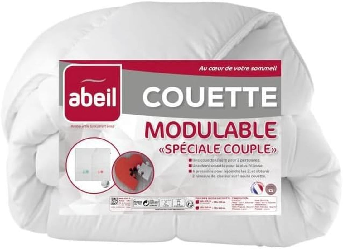 Abeil Couette Moduleerbaar Speciaal Paar 220 X 240 Cm Dekbedden en dekbedden Naty Shop Standaard titel